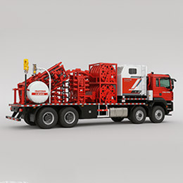 Truck-mounted Coiled Tubing Unit